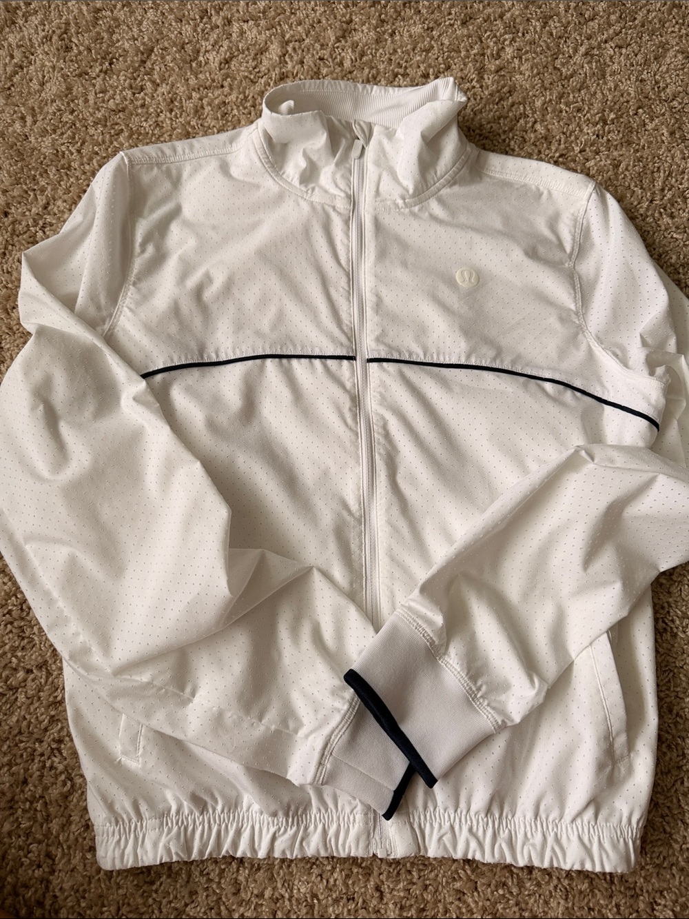 Lululemon Court Rival Track Jacket Perforated - Picture 3 of 7